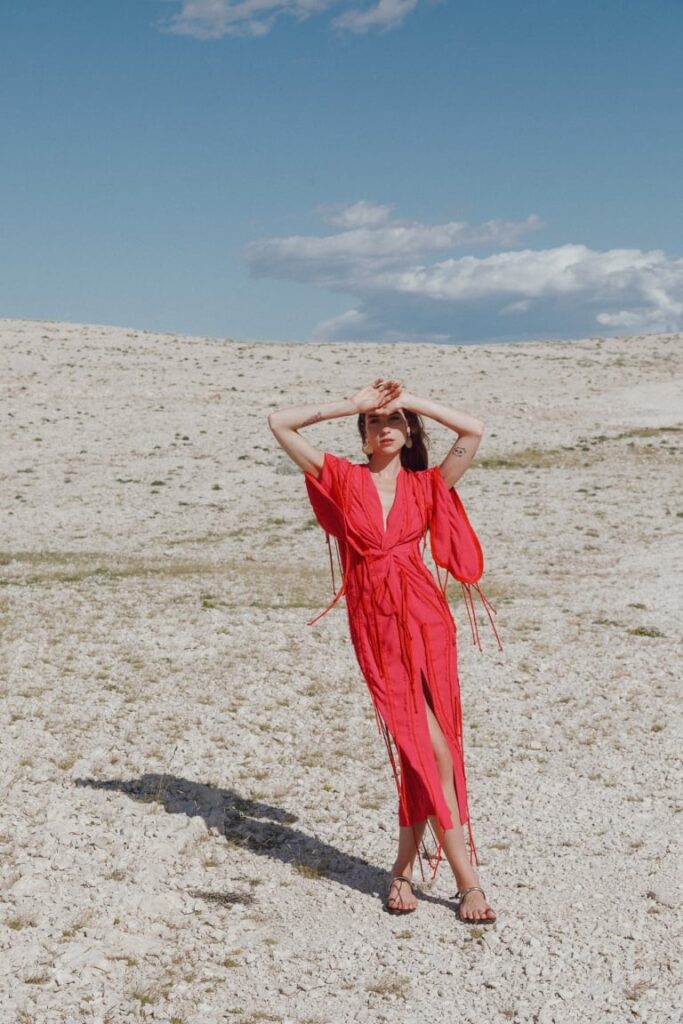 Haljina iz kolekcije Stone Bloom by Ana Maria Ricov