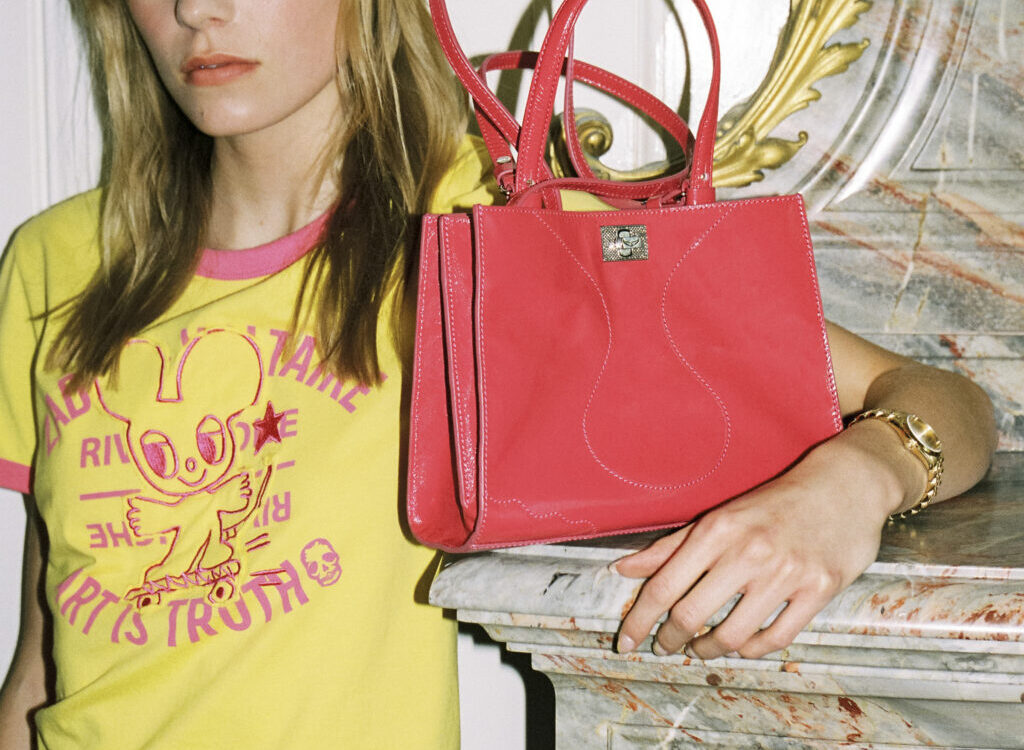 Zadig&Voltaire, Jack Mini, Jack bag, Catherine Gerdes, Francuska, Fall 2025, wood suede, black patent leather, podium patent leather, poppy patent leather, zadig-et-voltaire.com