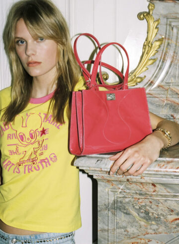 Zadig&Voltaire, Jack Mini, Jack bag, Catherine Gerdes, Francuska, Fall 2025, wood suede, black patent leather, podium patent leather, poppy patent leather, zadig-et-voltaire.com
