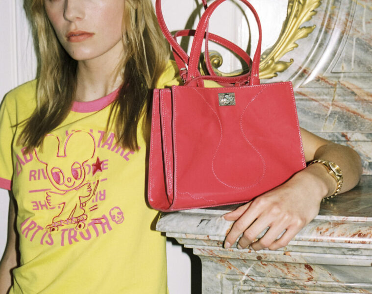 Zadig&Voltaire, Jack Mini, Jack bag, Catherine Gerdes, Francuska, Fall 2025, wood suede, black patent leather, podium patent leather, poppy patent leather, zadig-et-voltaire.com