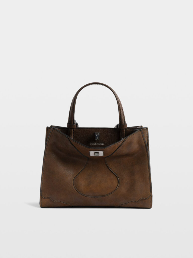 Zadig&Voltaire, Jack Mini, Jack bag, Catherine Gerdes, Francuska, Fall 2025, wood suede, black patent leather, podium patent leather, poppy patent leather, zadig-et-voltaire.com