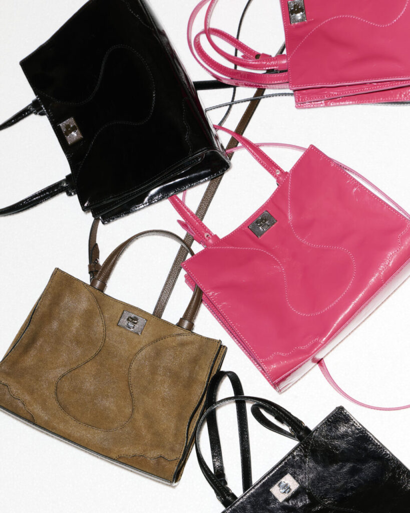 Zadig&Voltaire, Jack Mini, Jack bag, Catherine Gerdes, Francuska, Fall 2025, wood suede, black patent leather, podium patent leather, poppy patent leather, zadig-et-voltaire.com