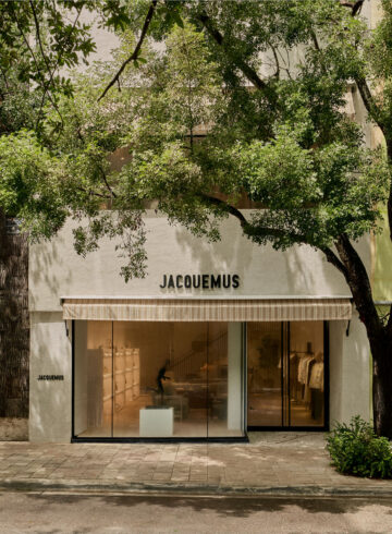 A view of the Jacquemus boutique in Miami Design District