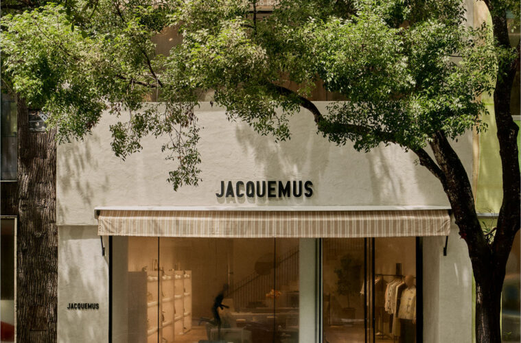 A view of the Jacquemus boutique in Miami Design District